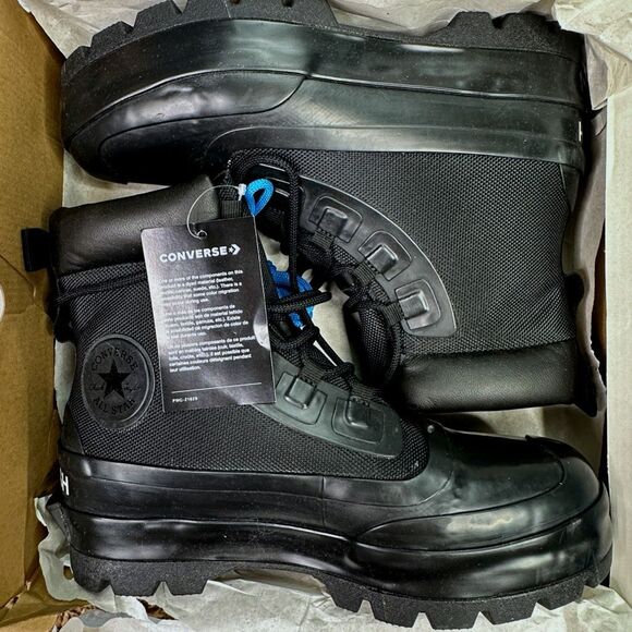 AMBUSH x Converse Chuck Taylor All Star Duck Boot High Triple Black 5.5M / 7.5W - Picture 10 of 11